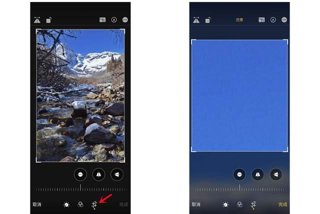 单县苹果手机维修分享iPhone手机如何使用裁剪功能隐藏照片 