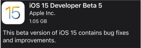 单县苹果手机维修分享如何升级到iOS15.0 beta5 